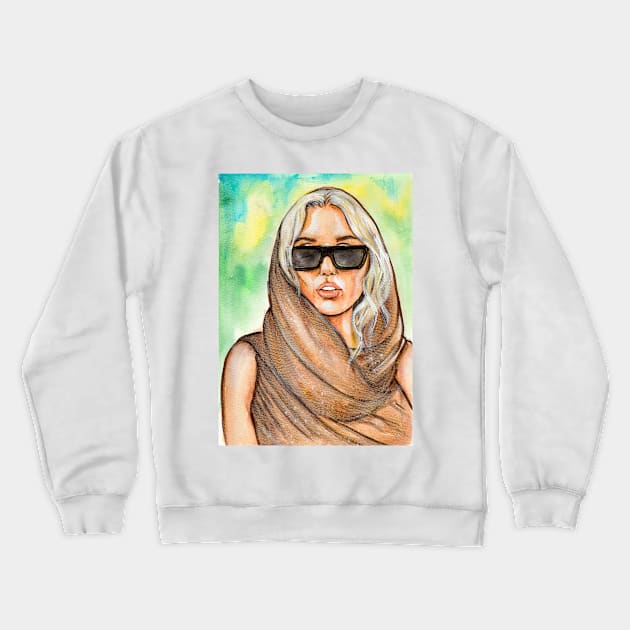 Miley Crewneck Sweatshirt by Svetlana Pelin